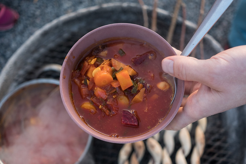 Fire Soup, sterngens Open Outdoor Kitchen. Photo: Erik Sjdin.