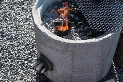 sterngens Open Outdoor Kitchen. Photo: Erik Sjdin.